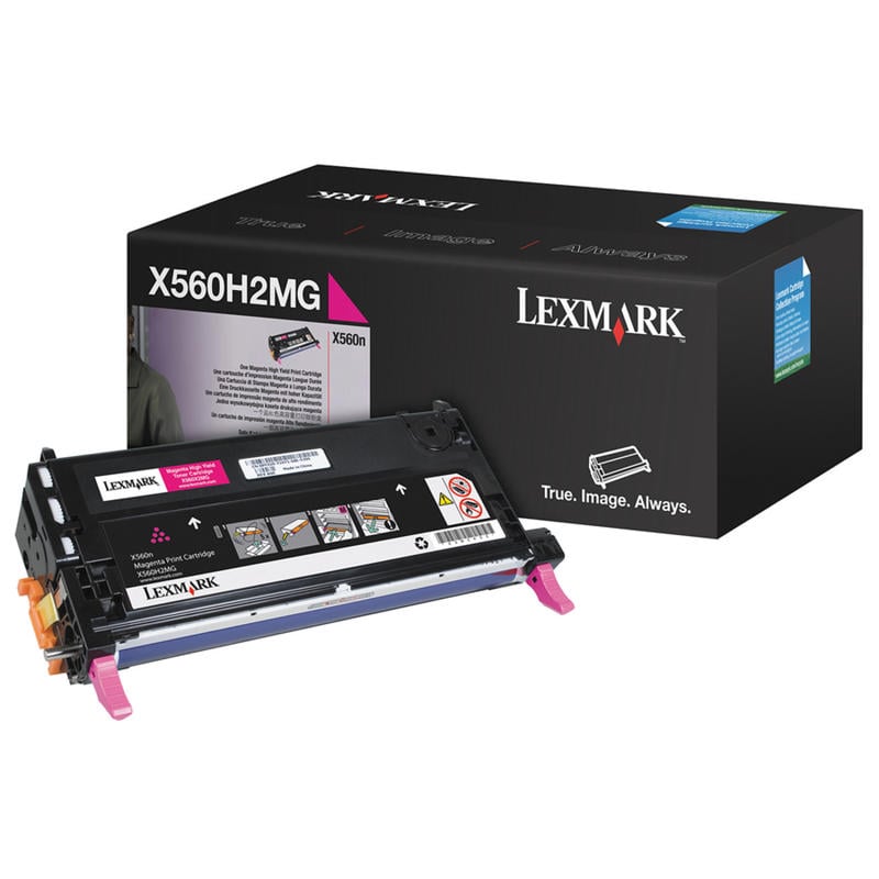 Lexmark X560H2MG Magenta High Yield Toner Cartridge MPN:X560H2MG