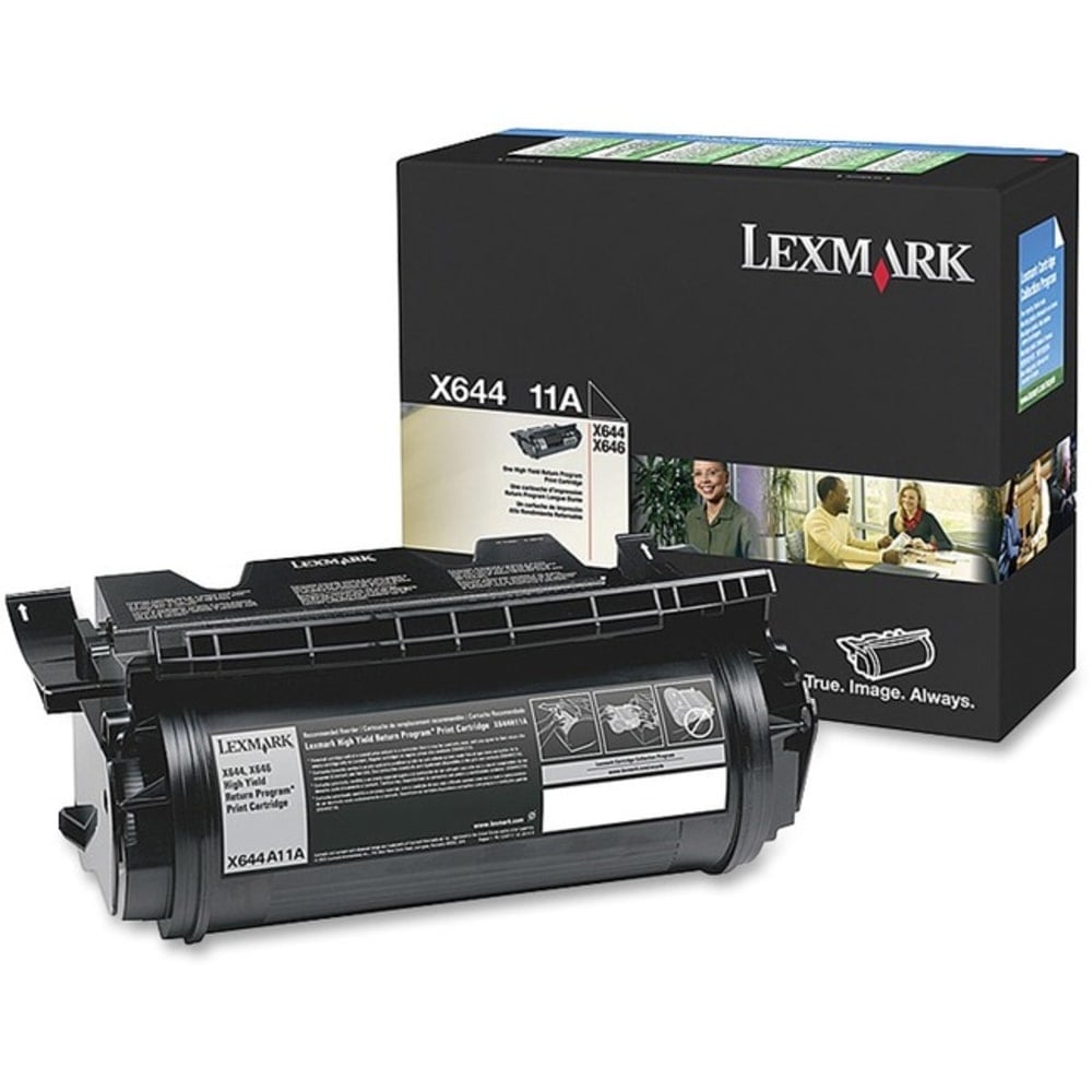 Lexmark X644A11A Black Return Program Toner Cartridge MPN:X644A11A