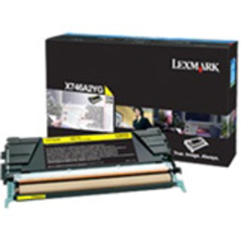 Lexmark Laser Toner Cartridge - Return Program - Cyan - 1 / Pack - 6000 Pages MPN:X746A4CG