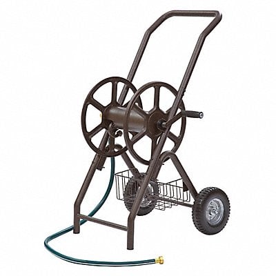 Garden Hose Reel Cart 6 in Steel MPN:302