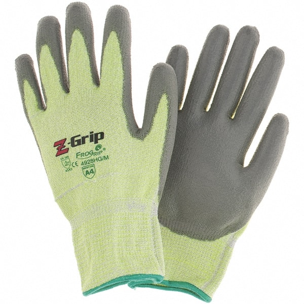 Cut-Resistant Gloves: Size M, ANSI Cut A4, HPPE Yarn (Shell) MPN:4928HG-M