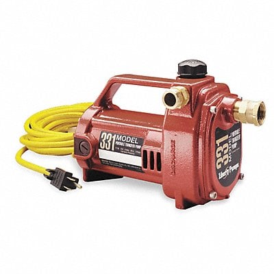 Utility Pump 1/12 HP 115V 3/4in GHT MPN:331