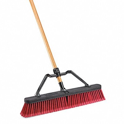 Broom w/Handle and Brace 24 Block MPN:1292G