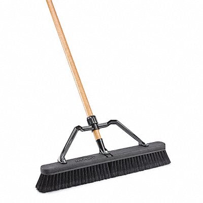 Broom w/Handle and Brace 24 Block MPN:1294G