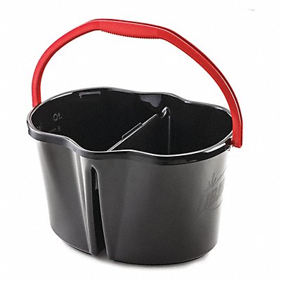 Mop Bucket Black 4 gal PK3 MPN:1055