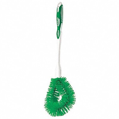 Toilet Brush 12 in L Green/White MPN:24