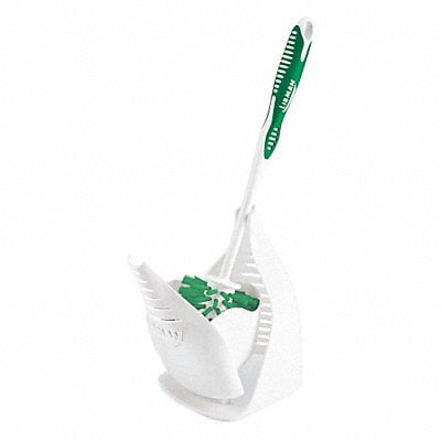 Toilet Brush/Caddy 14.5 L Green/Whte EA1 MPN:40