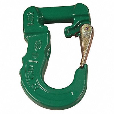 Sling Hook Steel 5300 lb Green Painted MPN:DCH2