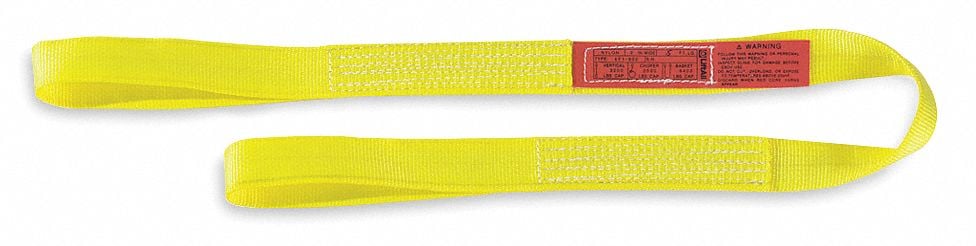 Web Sling Type 3 Polyester 1inW 4 ft.L MPN:EE2601DFX4