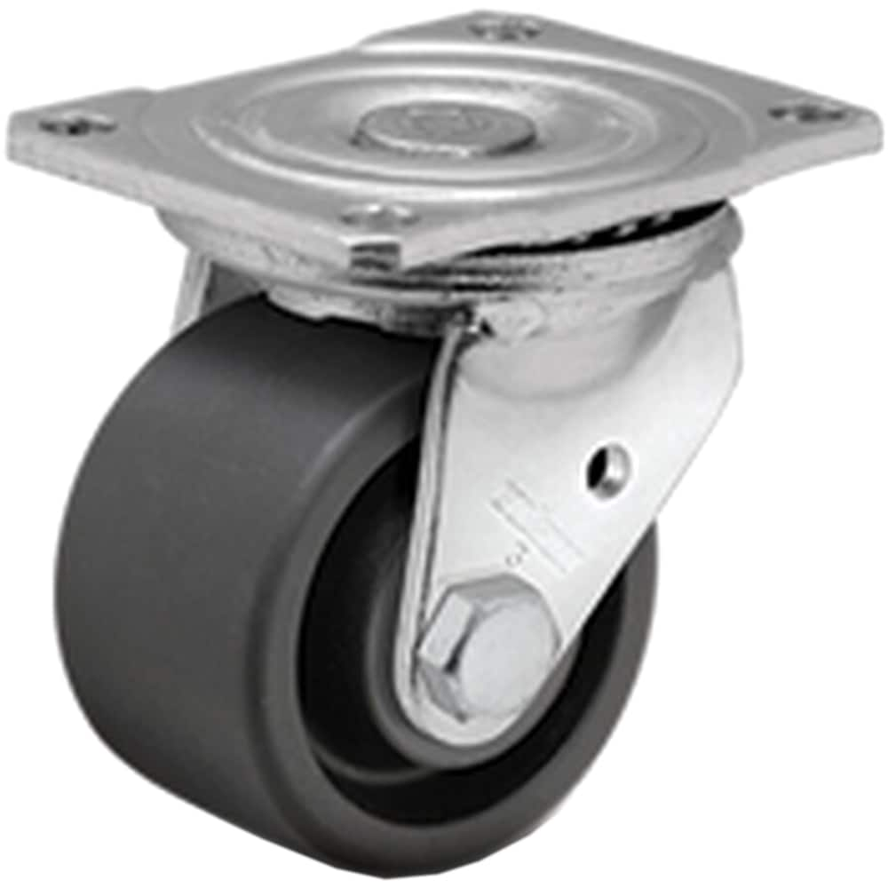 Swivel Top Plate Caster: Nylon, 3