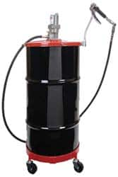 Air-Operated Pump: 5 cu in/min, Grease Lubrication, Aluminum MPN:4417