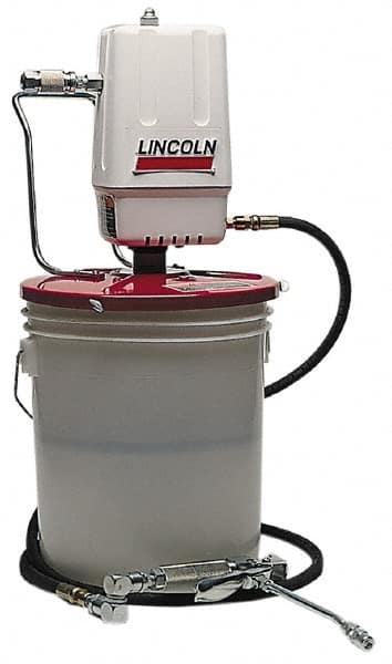 Air-Operated Pump: Grease Lubrication, Aluminum MPN:989