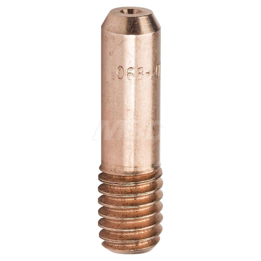 MIG Welder Nozzles, Tips & Insulators, Connection Type: Threaded , For Use With: K126-1,-2 and K345-10, K126-1,-2 and K345-10  MPN:KP2100-1B1