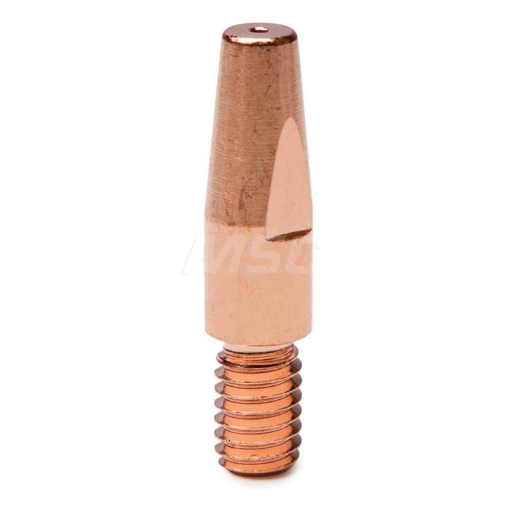 MIG Welder Nozzles, Tips & Insulators, Connection Type: Threaded , For Use With: Innershield., Innershield. , Tip Material: Copper  MPN:KP2935-072