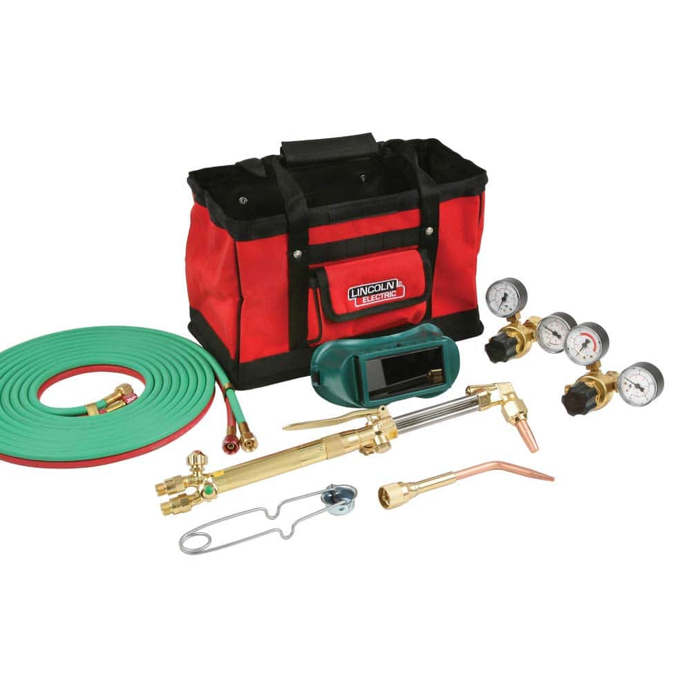 Oxygen/Acetylene Torch Kits, Maximum Cutting: 1 (Inch) MPN:KH995