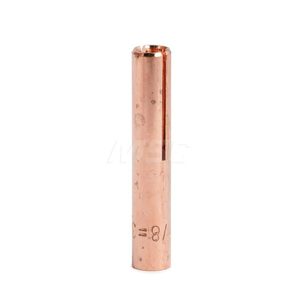 TIG Torch Collets & Collet Bodies, Product Type: Collet , Hole Diameter: 0.1250 , Material: Copper Alloy  MPN:KP4749-18-B10