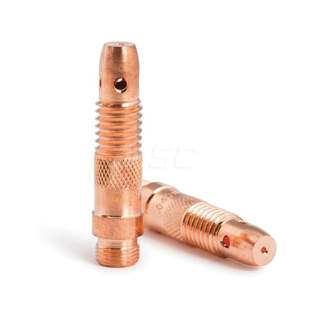 TIG Torch Collets & Collet Bodies, Product Type: Collet Body , Hole Diameter: 0.0400 , Material: Copper Alloy  MPN:KP4752-040-B10