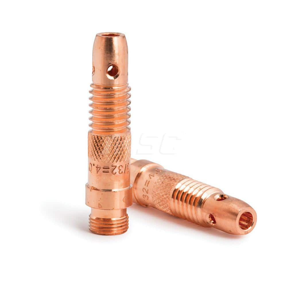 TIG Torch Collets & Collet Bodies, Product Type: Collet Body , Hole Diameter: 0.1560 , Material: Copper Alloy  MPN:KP4752-532-B10