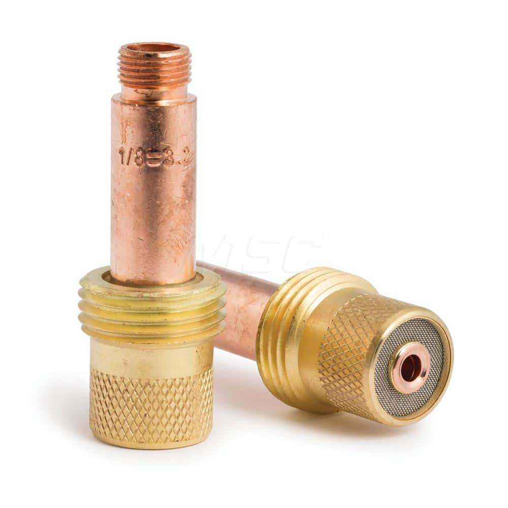 TIG Torch Collets & Collet Bodies, Product Type: Collet Body , Hole Diameter: 0.1250 , Material: Copper Alloy  MPN:KP4754-18-B10