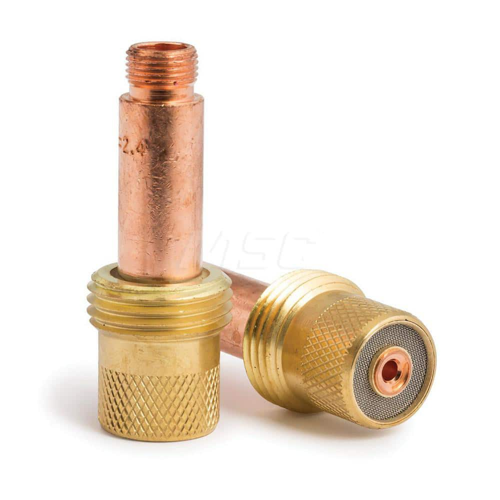 TIG Torch Collets & Collet Bodies, Product Type: Collet Body , Hole Diameter: 0.0940 , Material: Copper Alloy  MPN:KP4754-332-B10