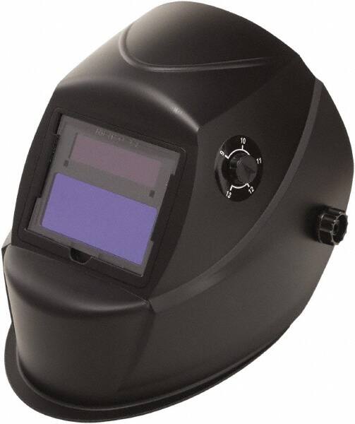 Welding Helmet: Black, Plastic, Shade 10, Ratchet Adjustment MPN:K2800-1