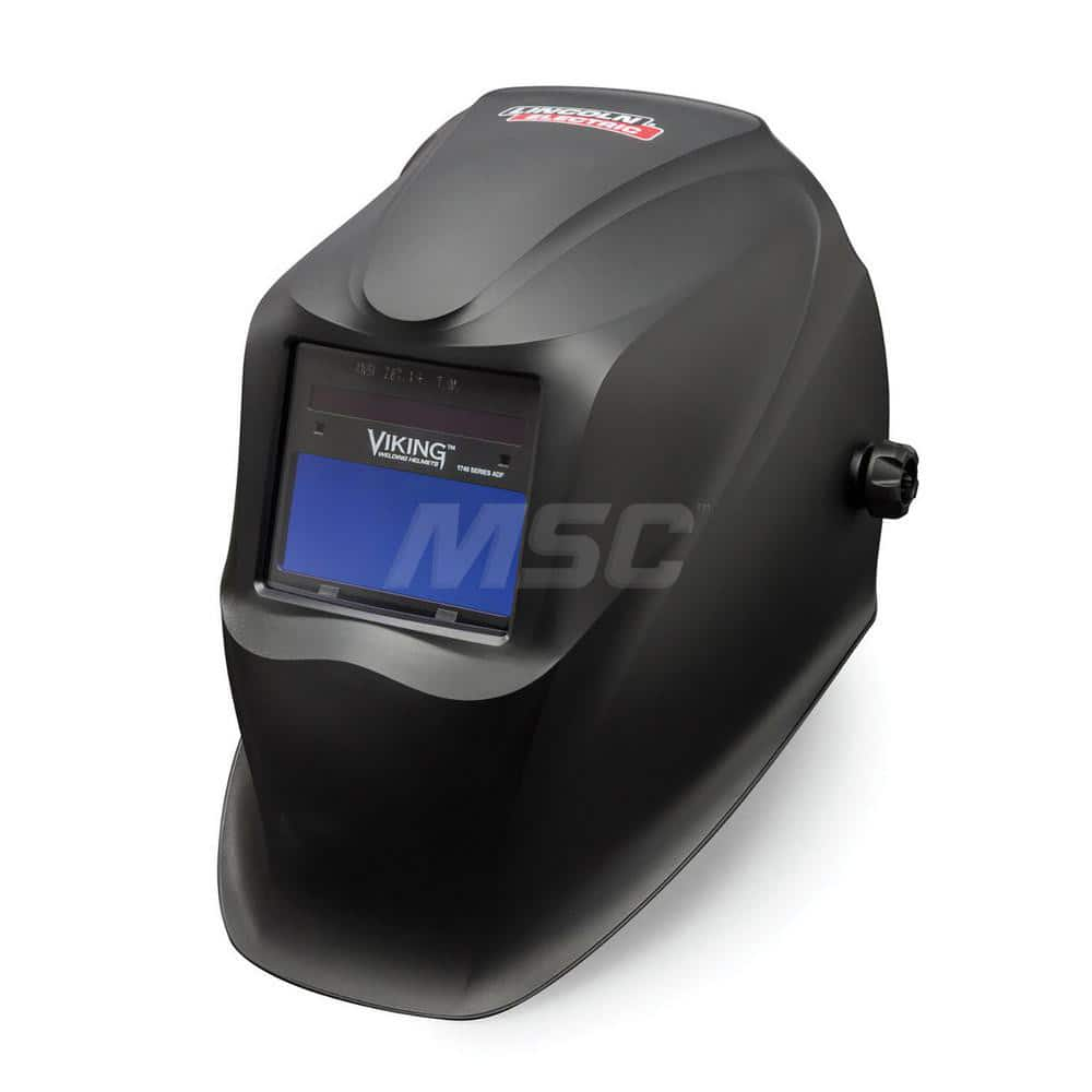 Welding Helmet: Black, Nylon, Shade 9 to 13, Ratchet Adjustment MPN:K3282-3