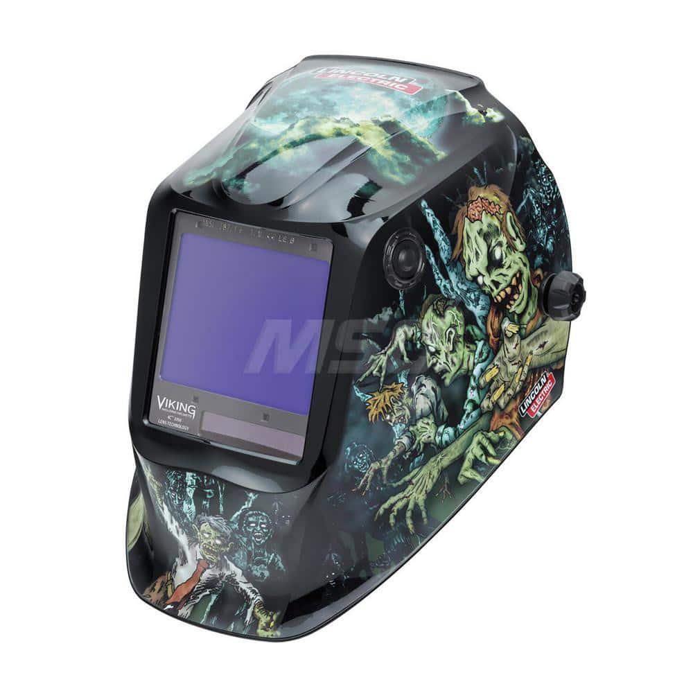 Welding Helmet: Black, Nylon, Shade 5 to 13, Ratchet Adjustment MPN:K4158-4