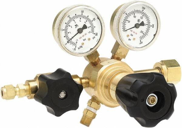 Welding Regulators, Gas Type: Special Gas , Maximum Inlet Pressure (psi): 3000 , Maximum Outlet Pressure: 125 psi , CGA Inlet Connection: 320  MPN:KH1063