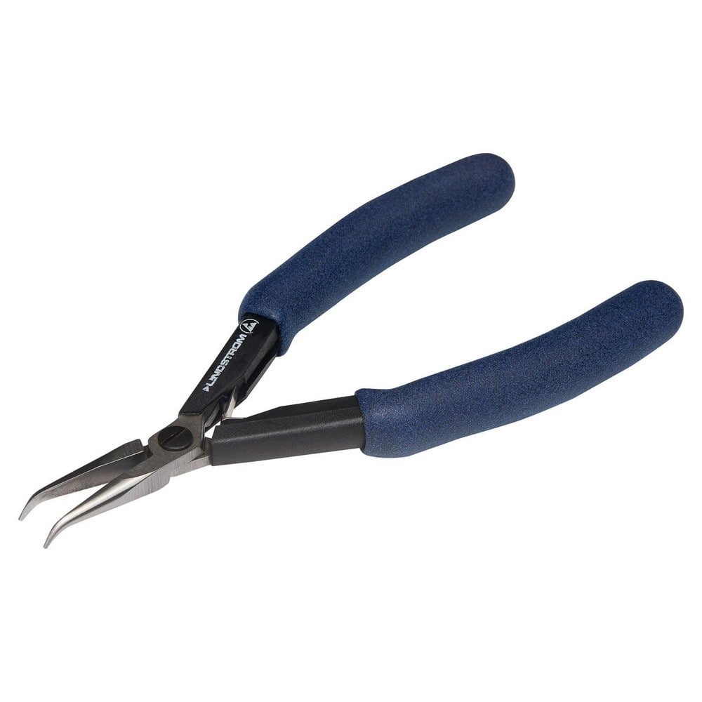 Long Nose Pliers, Pliers Type: Bent Nose , Jaw Texture: Smooth , Jaw Length (Decimal Inch): 1.1400 , Jaw Width (Decimal Inch): 0.35 , Handle Type: Dipped  MPN:HS-7892