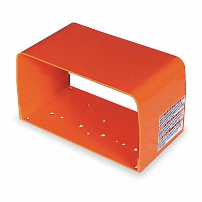 Foot Switch Guard Steel Alert Orange MPN:522-D28