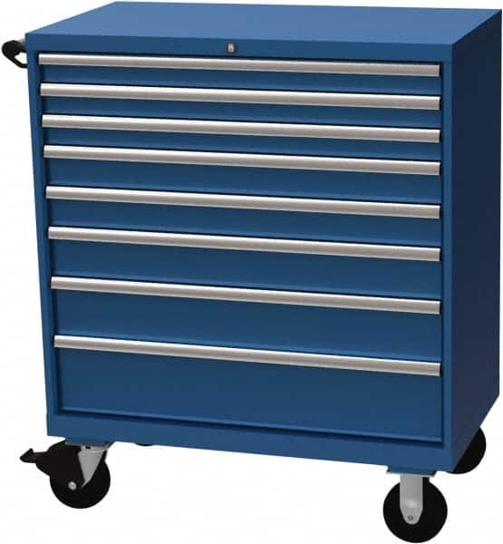 Steel Tool Roller Cabinet: 8 Drawers MPN:XSHS09000809MNN