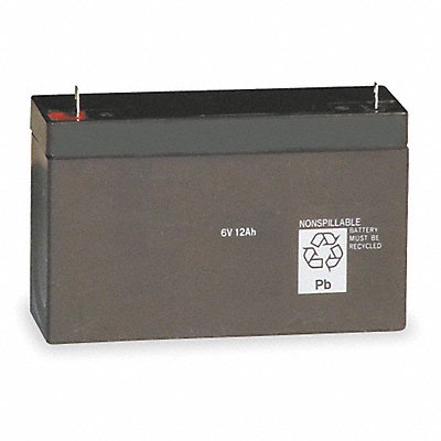 Battery 6V 168hr 6in Slip On MPN:ELB 0610