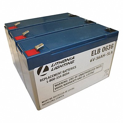 Battery 1.2V 168hr 12Ah MPN:ELB 0636