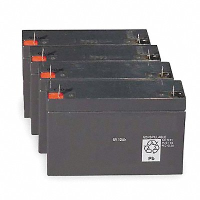 Battery 4.8V 24hr 1 3/4in JST MPN:ELB 1224B