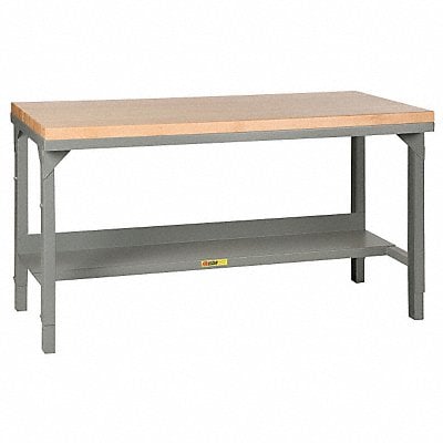 Workbench Butcher Block 48 W 24 D MPN:WSJ2-2448-AH