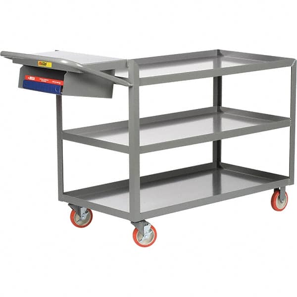 Order Picking Utility Cart: Steel MPN:3LGL1832WSPBK