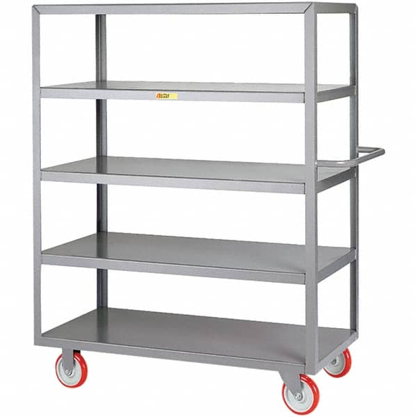 Service Utility Cart: Steel, Gray MPN:5M-2448-5PY