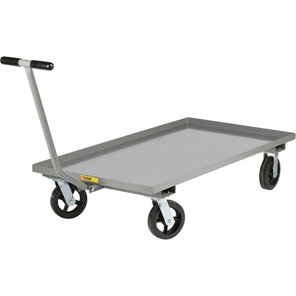 Steer Wagon Utility Cart: Steel, Gray MPN:CSW24488MR