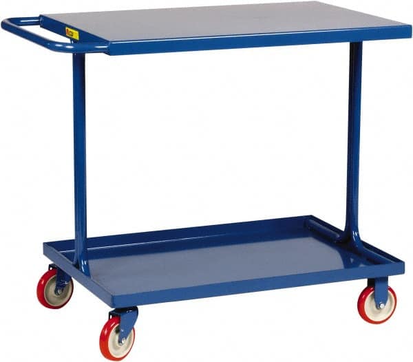 Shelf Utility Cart: Steel, Gray MPN:EA-1824-5PY