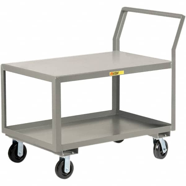 Utility Cart: Steel, Gray MPN:GCK-2436-6PH