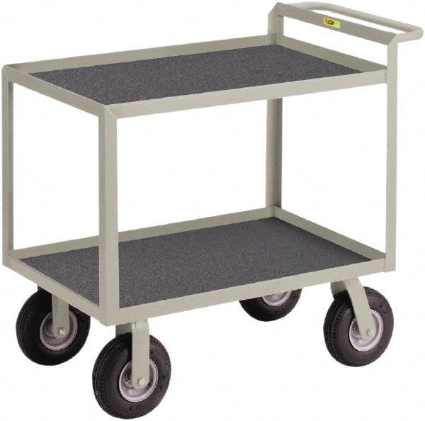 Instrument Utility Cart: Steel, Gray MPN:GL-2436-9PM