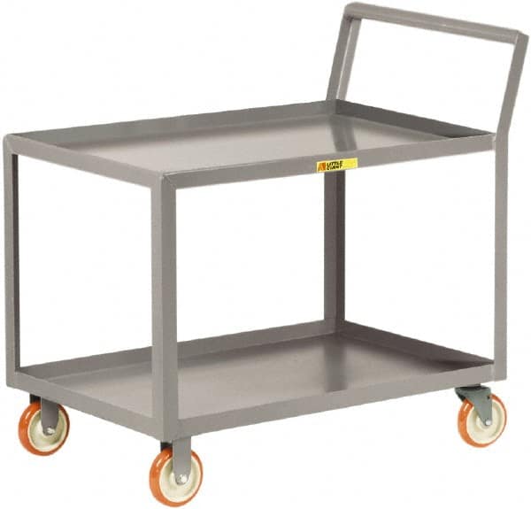 Shelf Utility Cart: Steel, Gray MPN:LGKL-2436-5PY