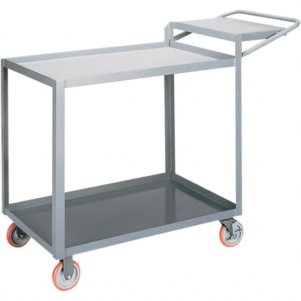 Order Picking Utility Cart: Steel, Gray MPN:LGL1832WSBRK