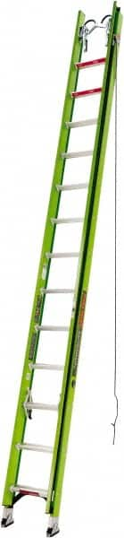 28' High, Type IAA Rating, Fiberglass Extension Ladder MPN:17528