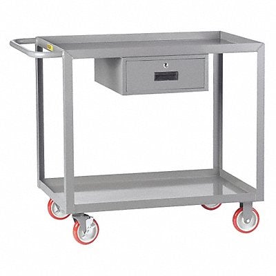 Utility Cart 1 200 lb Steel MPN:LGL-2448-BK-DR