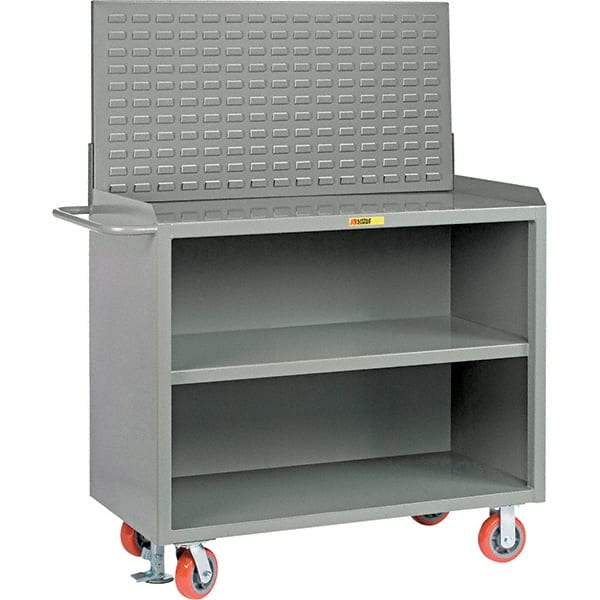 Mobile Bench Cabinet with Louvered Panel Mobile Work Center: 24