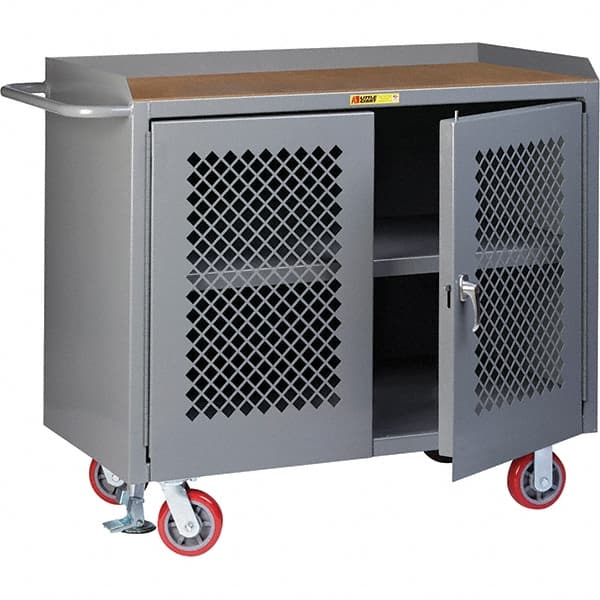Cabinet Bench Mobile Work Center: 24