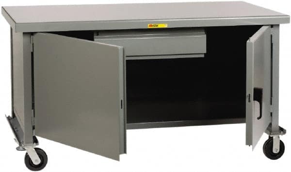 Heavy-Duty Workbench Cabinet Mobile Work Center: 30