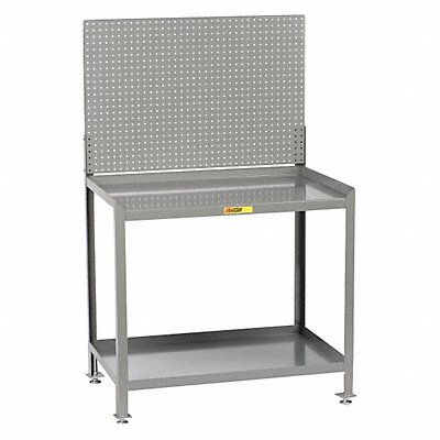 Workstation 2-Shelf Pegboard 24 x 36 MPN:SW-2436-LL-PB