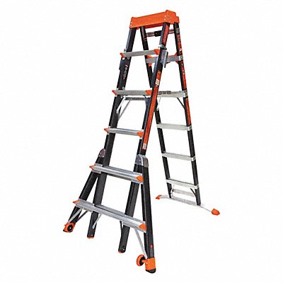 Adj. Stepladder IAA Fiberglass 375 lb. MPN:15131-001